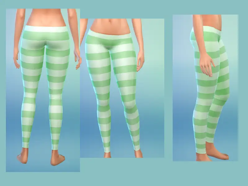 Star Butterfly's Green/White Leggings