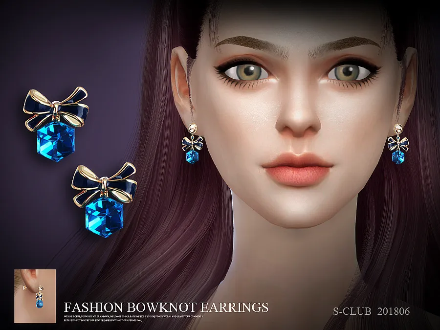S-Club LL ts4 earring 201806