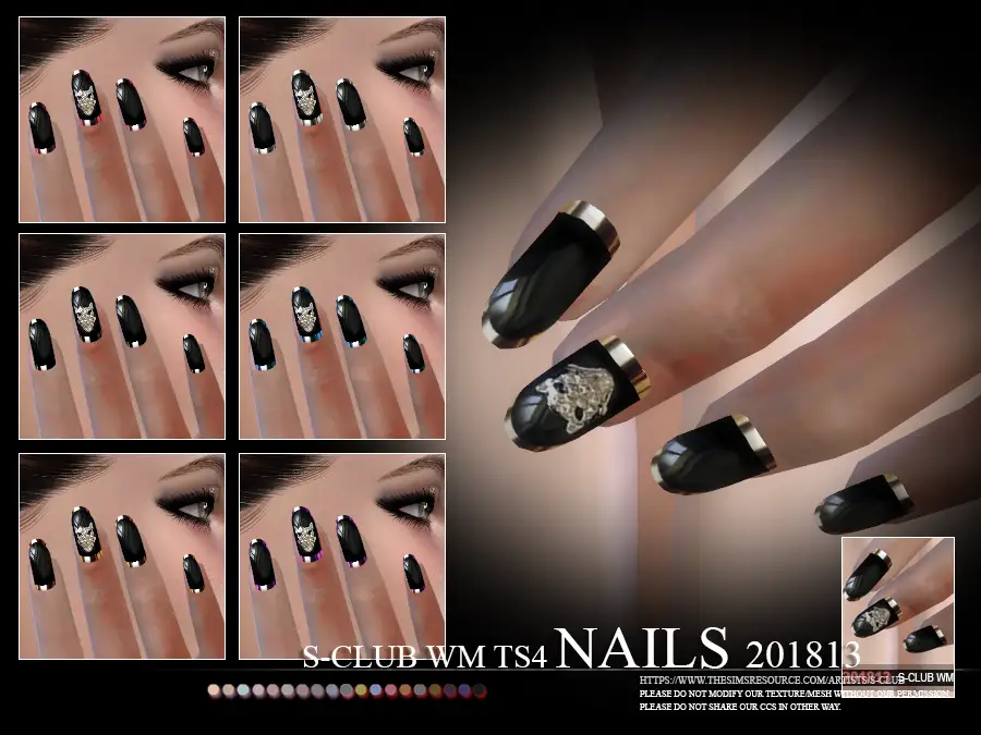 S-Club ts4 WM Nails 201813