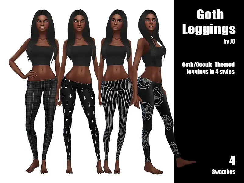 JC Goth Leggings