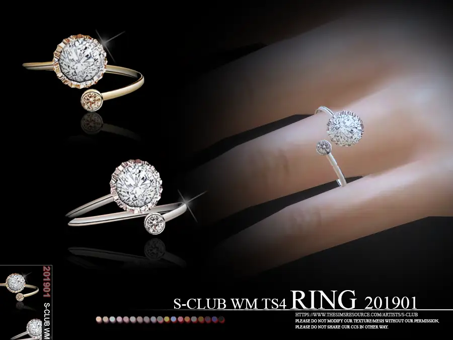 S-Club ts4 WM RINGS 201901