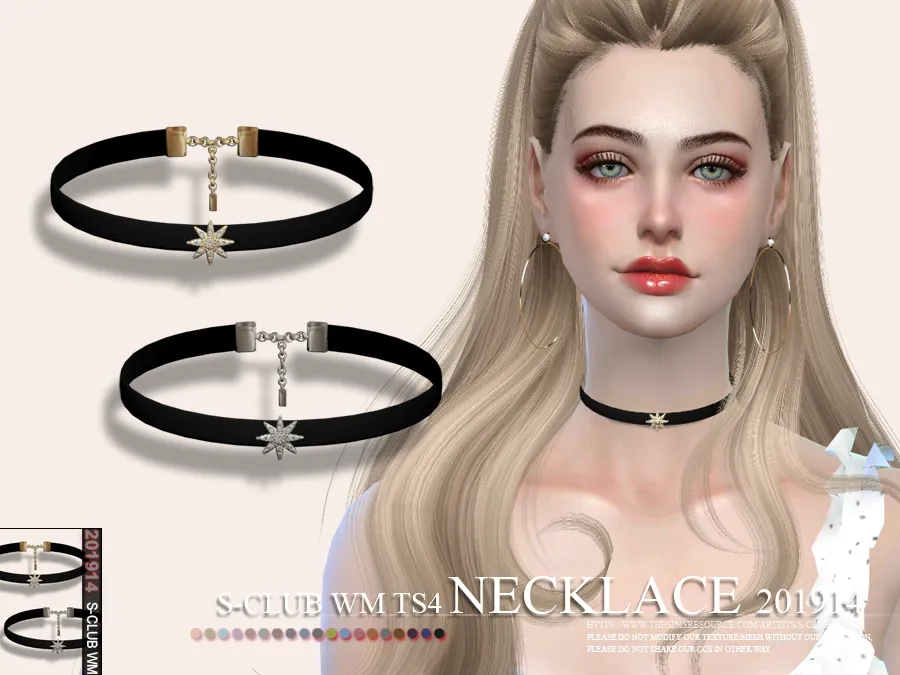 S-Club ts4 WM Necklace 201914