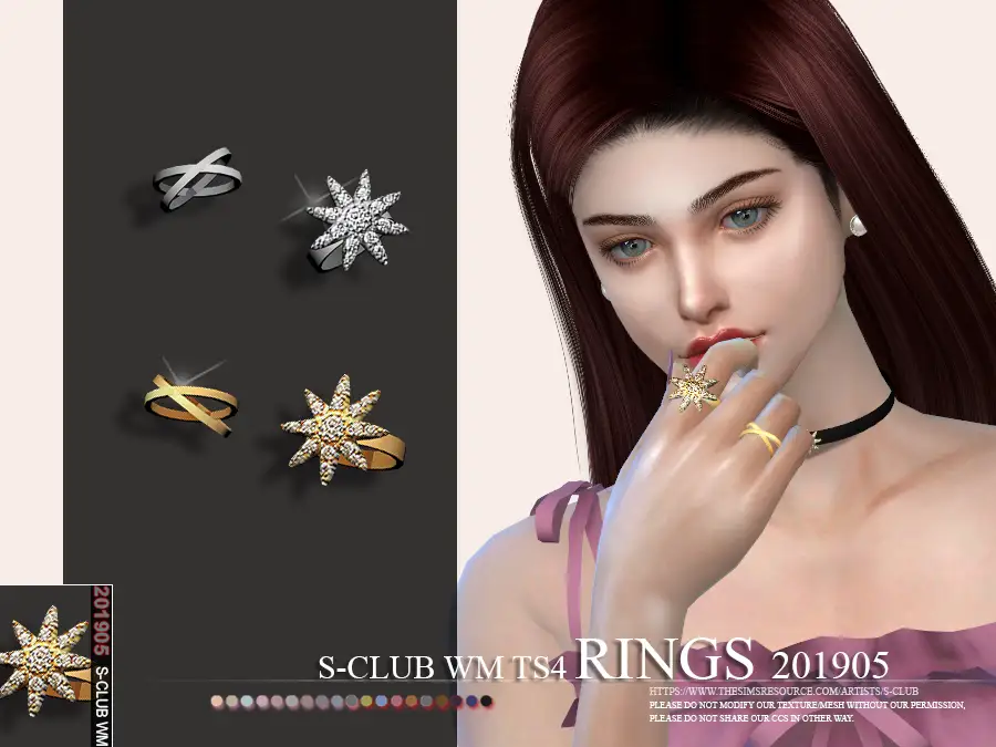 S-Club ts4 WM RINGS 201905