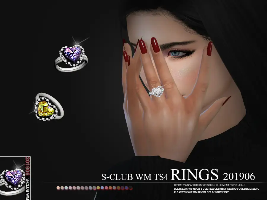 S-Club ts4 WM RINGS 201906