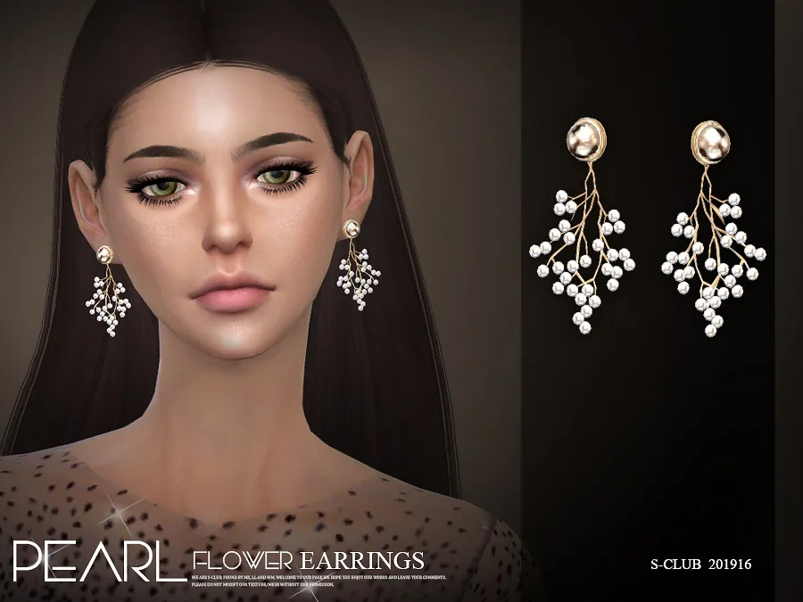 S-Club ts4 LL EARRINGS 201916