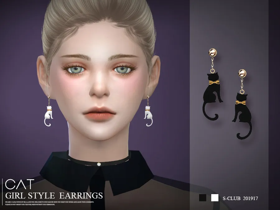 S-Club ts4 LL EARRINGS 201917