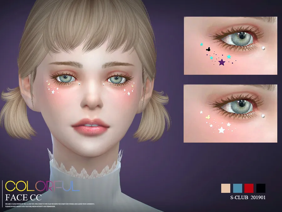 S-Club LL ts4 face cc 201901