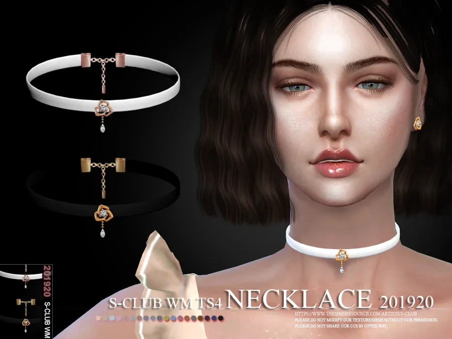 S-Club ts4 WM Necklace 201920