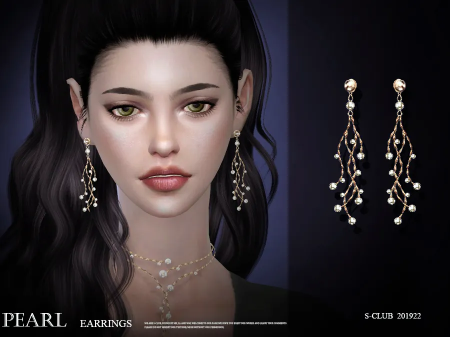 S-Club ts4 LL EARRINGS 201922