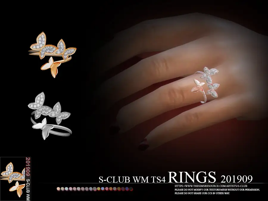 S-Club ts4 WM RINGS 201909