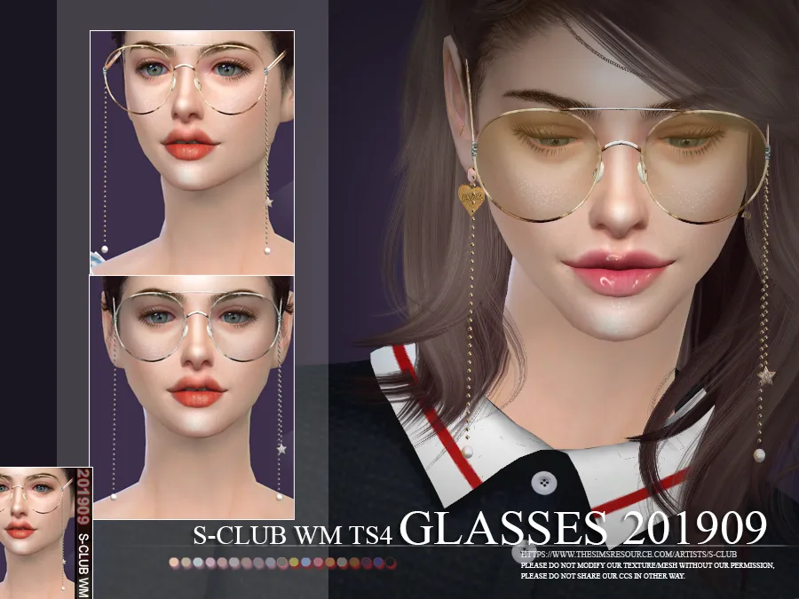 S-Club ts4 WM Glasses 201909