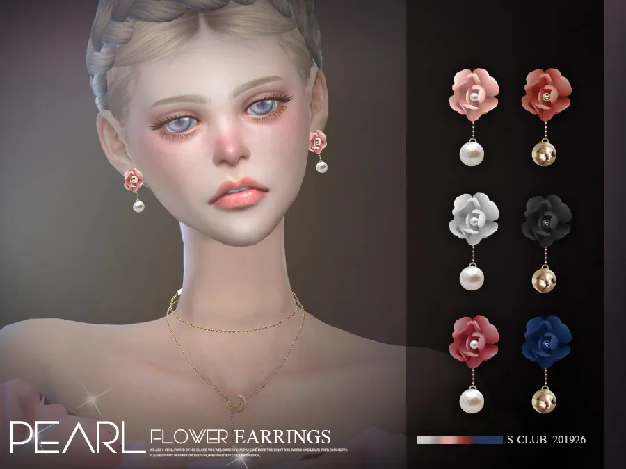 S-Club ts4 LL EARRINGS 201926