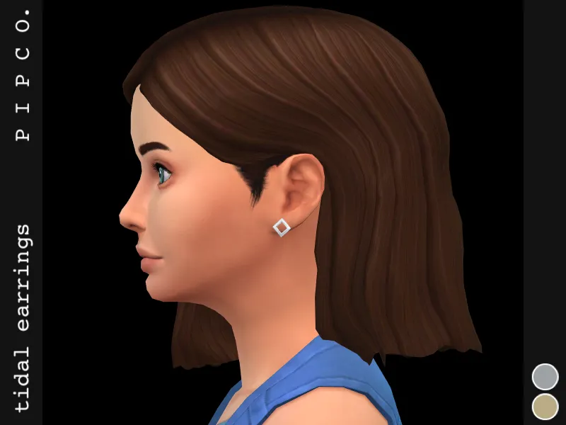 3095882.png Tidal Earrings (Adults and Children). - Image 1