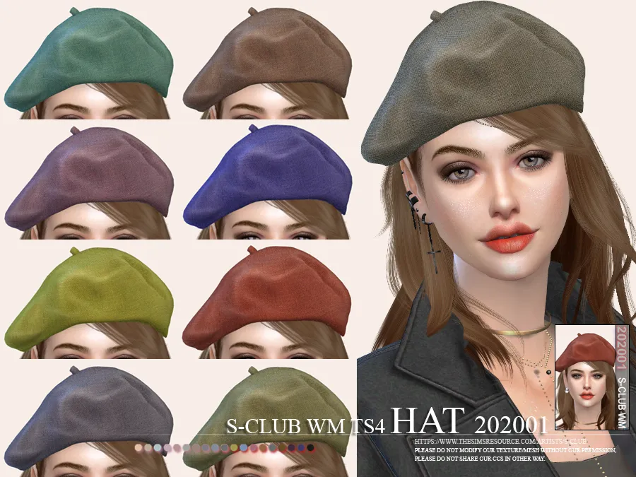 S-Club ts4 WM Hat 202001