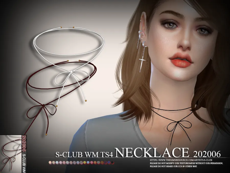S-Club ts4 WM Necklace 202006