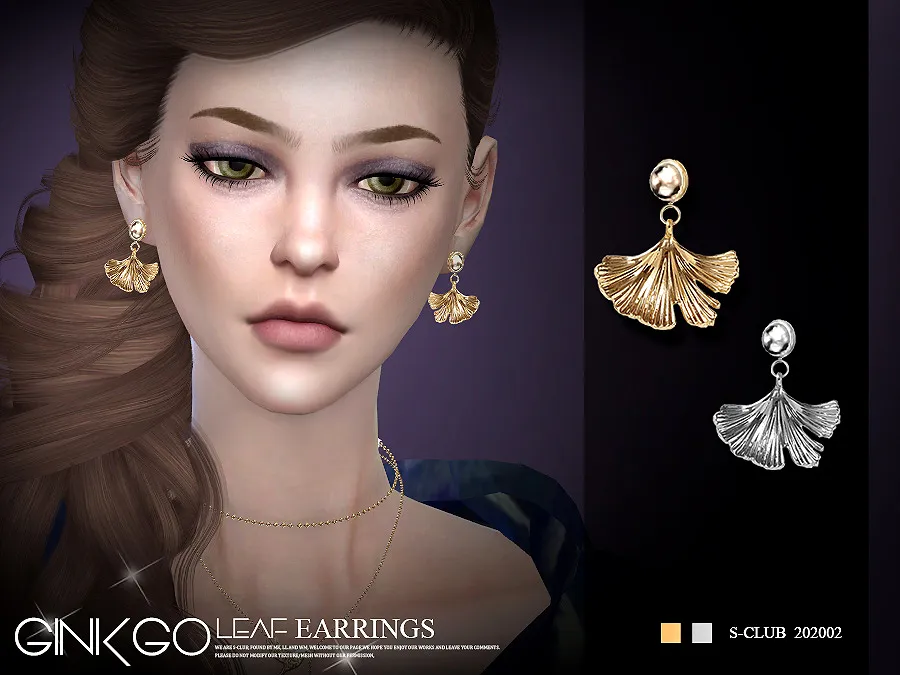 S-Club ts4 LL EARRINGS 202002