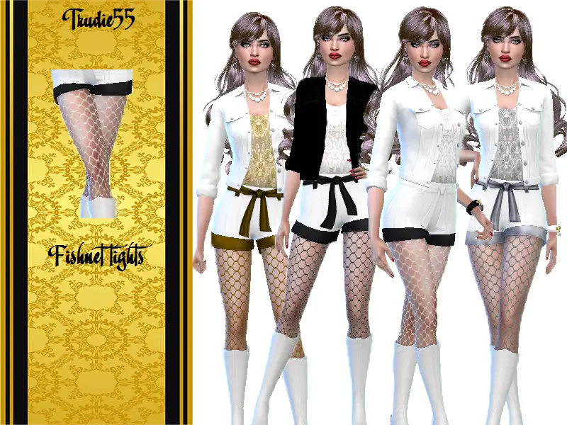T55 Fishnet tights (Seasons)