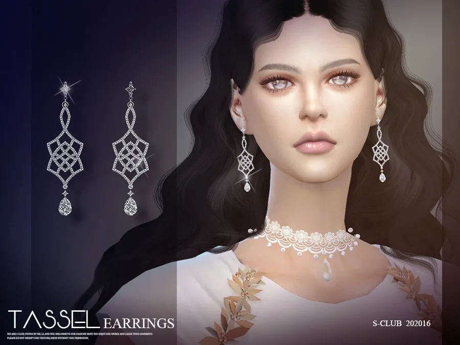 S-Club ts4 LL EARRINGS 202016