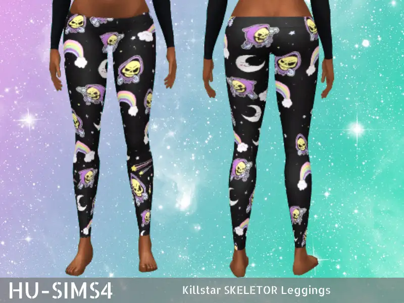 Killstar SKELETOR Leggings