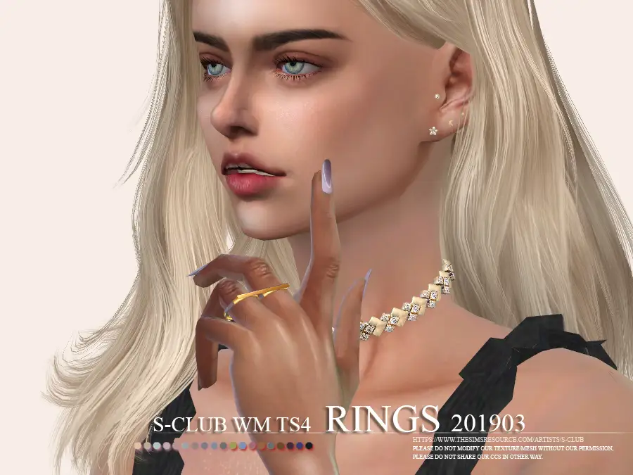 S-Club ts4 WM RINGS 201903