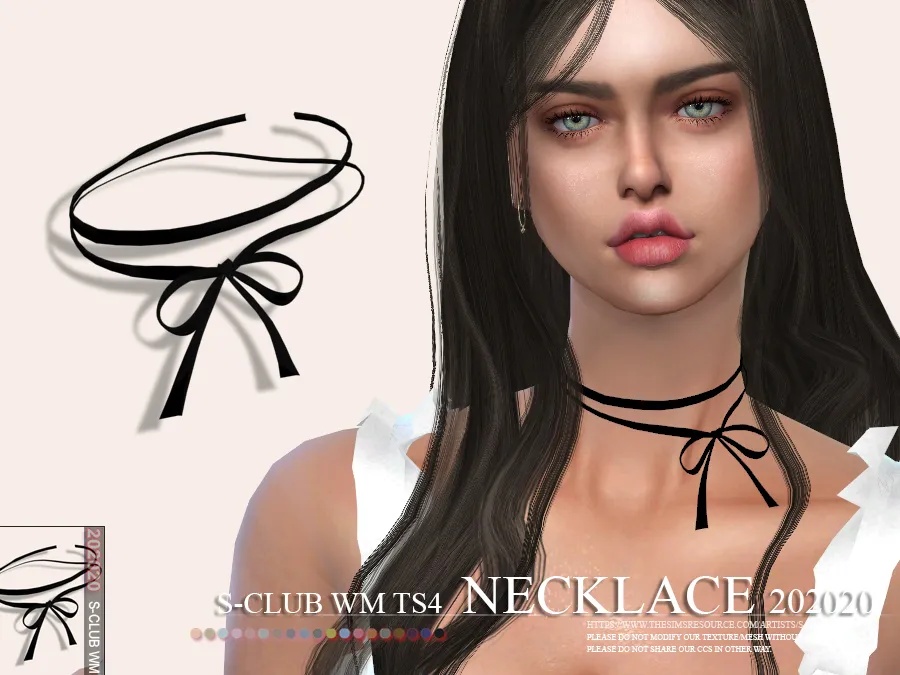 S-Club ts4 WM Necklace 202020