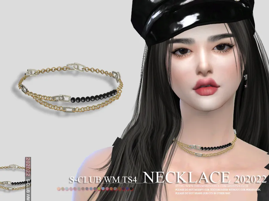 S-Club ts4 WM Necklace 202022
