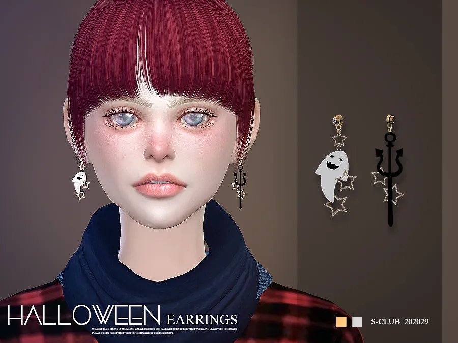 S-Club ts4 LL EARRINGS 202029