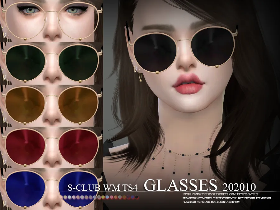 S-Club ts4 WM Glasses 202010
