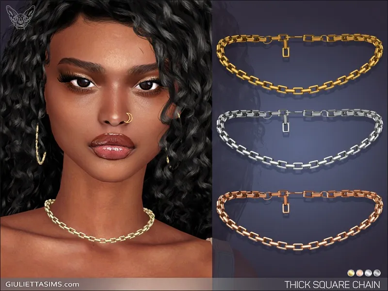 Thick Square Chain