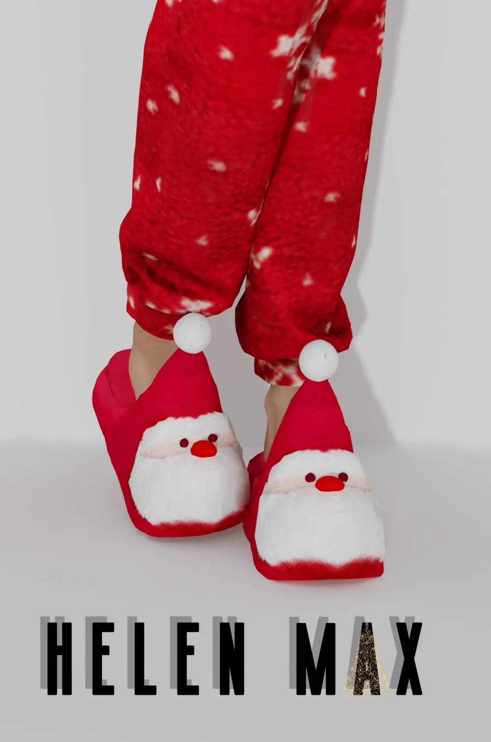 5 Helen Max Santa Slippers - Image 1