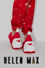 Helen Max Santa Slippers