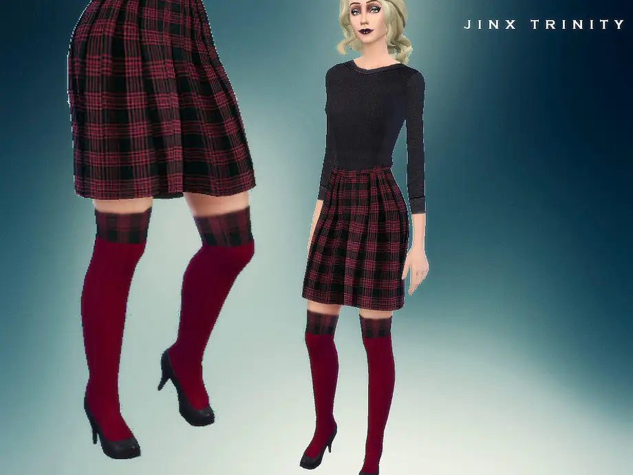 Schoolgirl High Socks