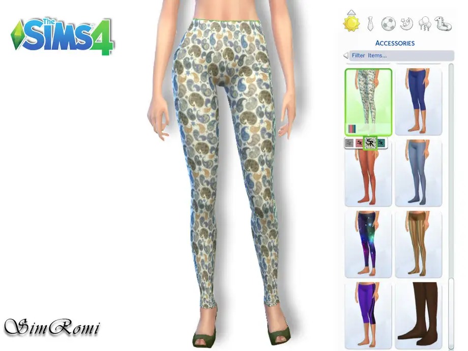 Stylish Pattern Leggings for TF to EF
