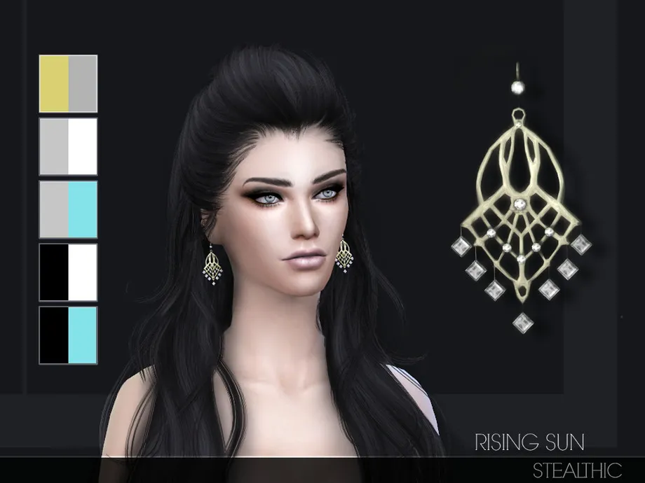 Stealthic - Rising Sun Earrings