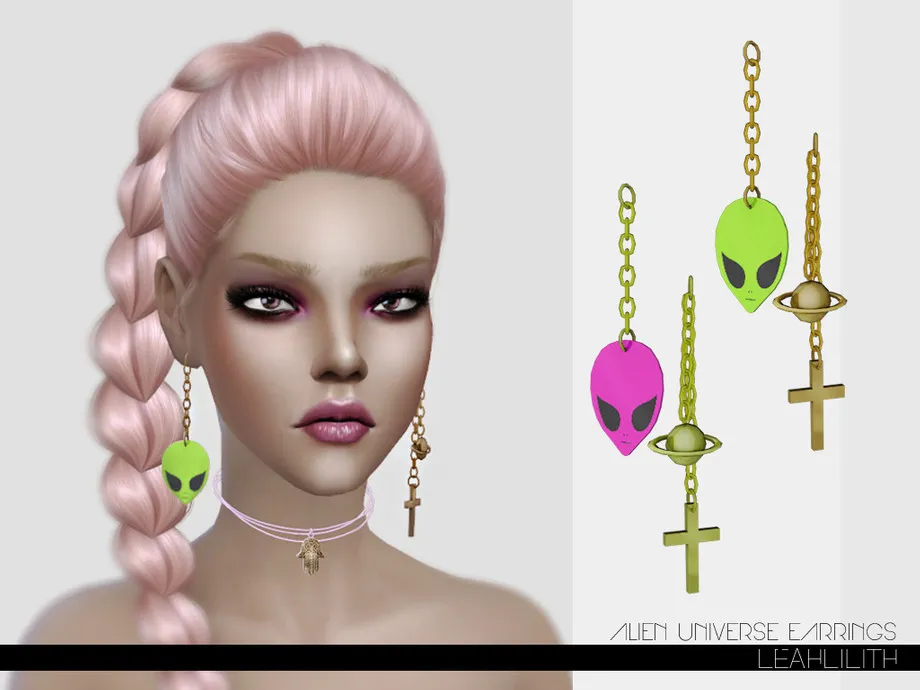 LeahLillith Alien Universe Earrings