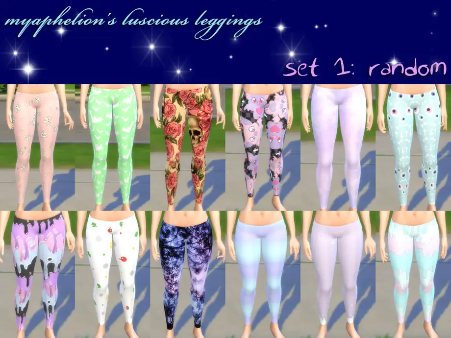 Luscious Leggings 1: Random 12-Pack