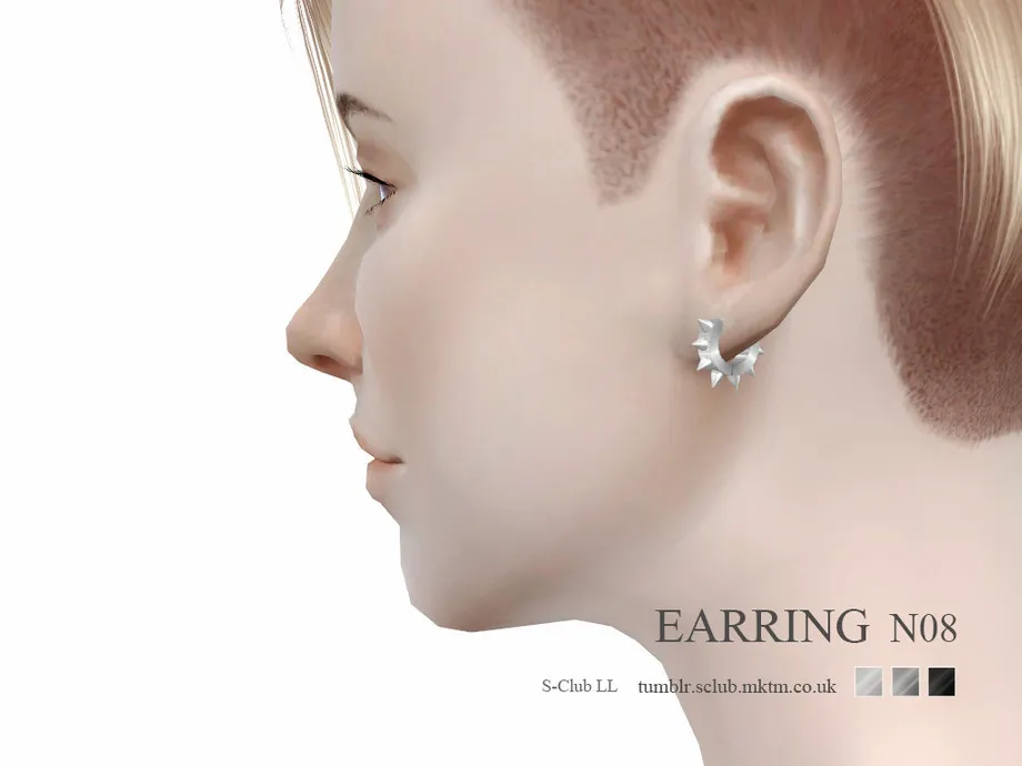 S-Club LL ts4 earring 07(f&m)