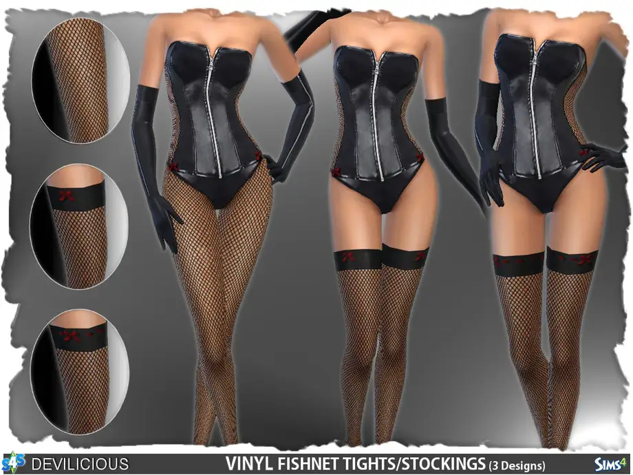 Fishnet Tights/Stockings (Vinyl)