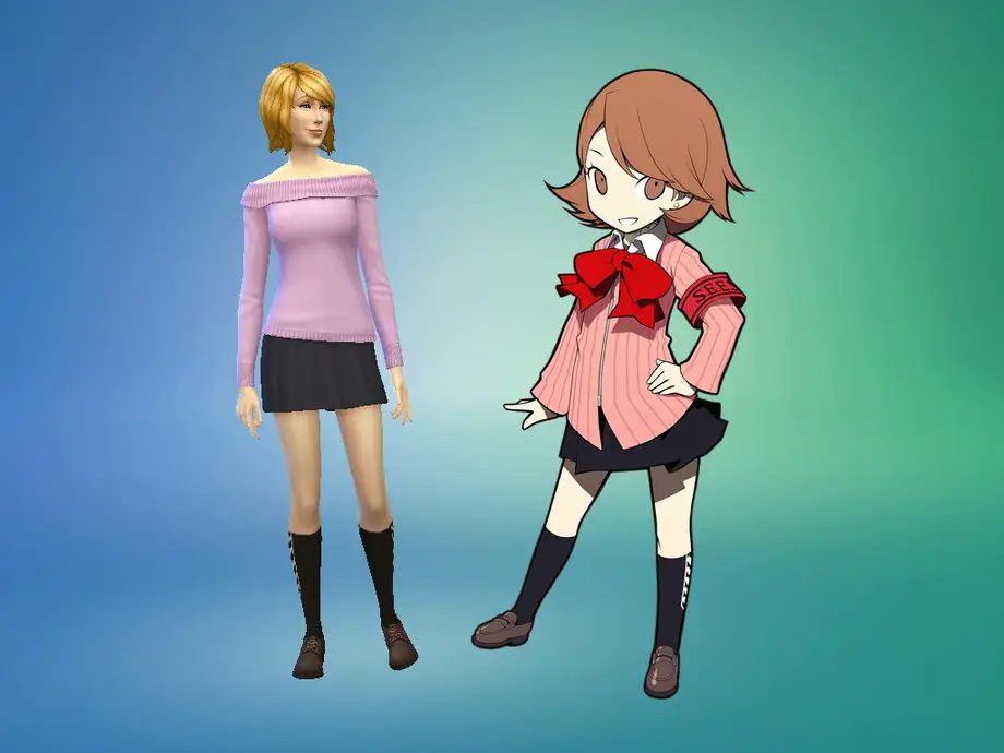 Persona 3 - Yukari Takeba Socks