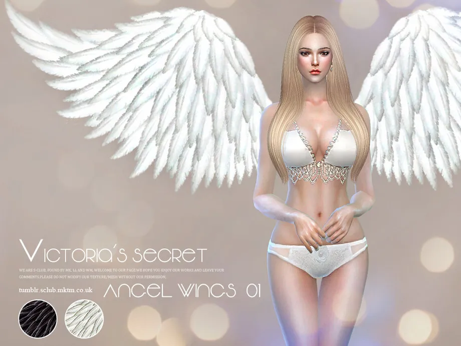 S-Club LL ts4 Angel wings 01