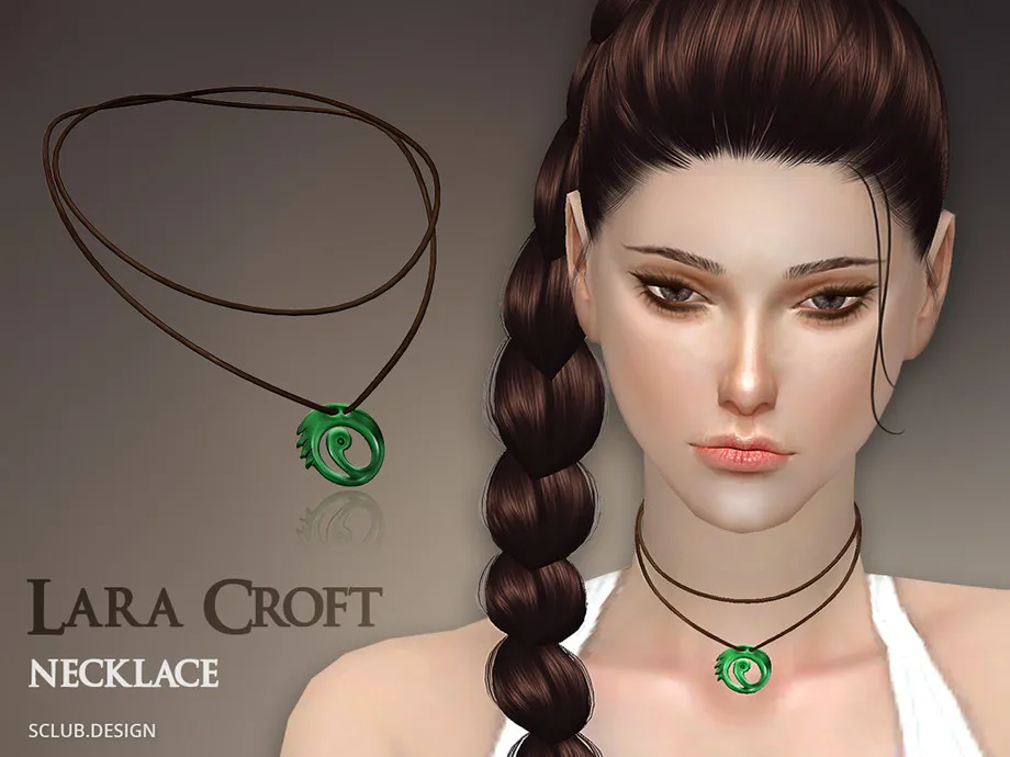 S-Club TS4 MK Lara Croft Necklace