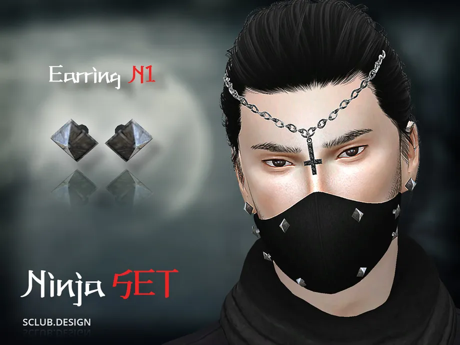 S-Club TS4 MK Earring N1