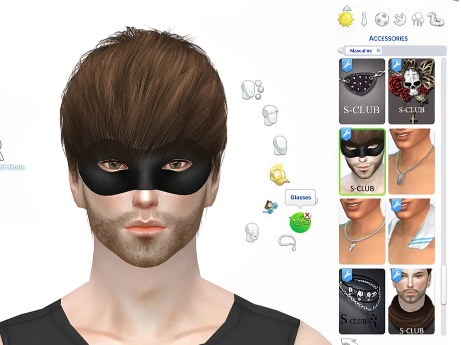 S-Club MK TS4 Mask N2