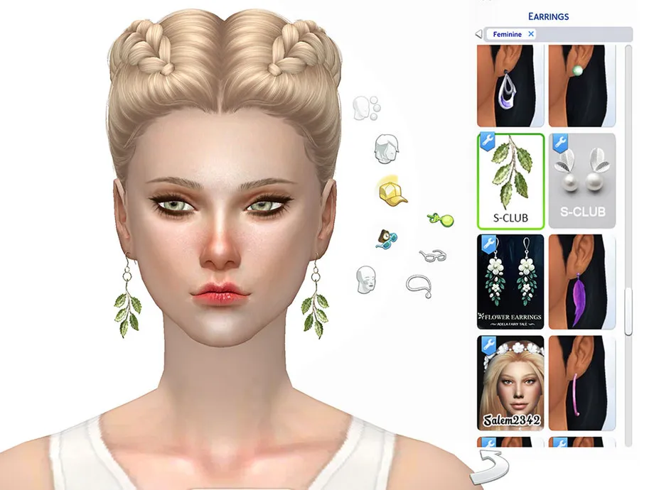 S-Club MK TS4 Earring N4F