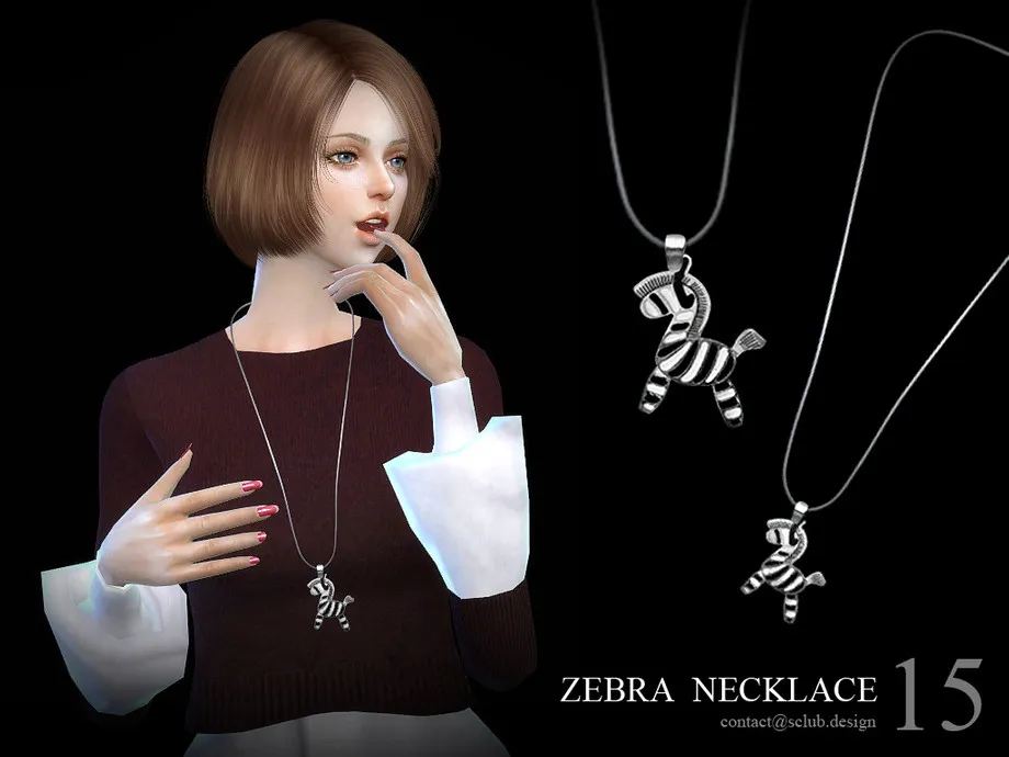 S-Club LL ts4 necklace  N15