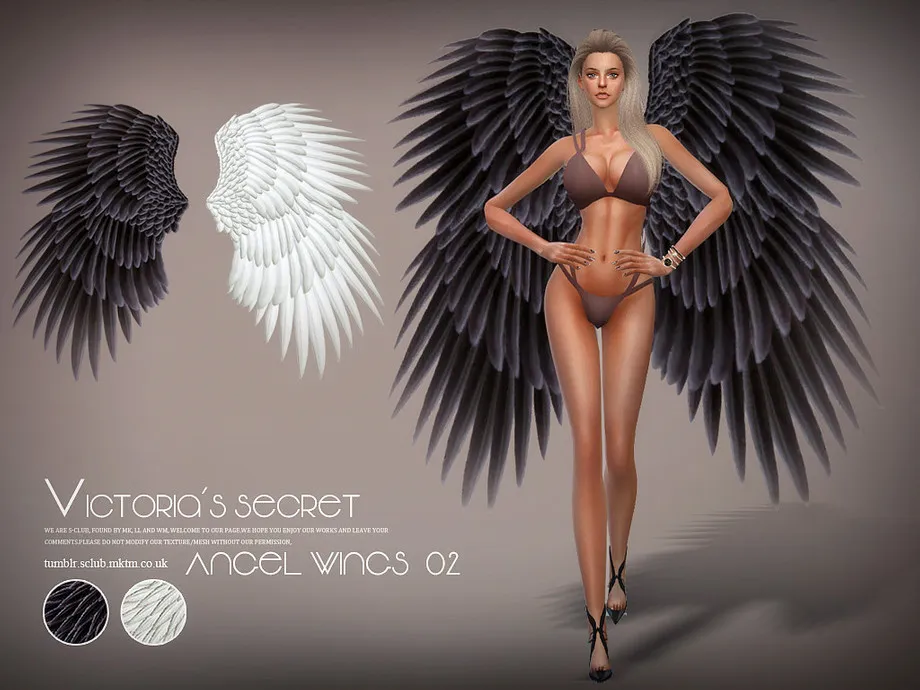 S-Club LL ts4 Angel wings 02