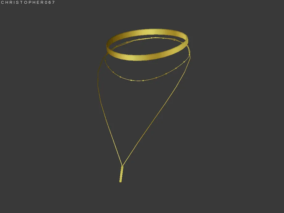 Lovato Necklace Metal || Christopher067