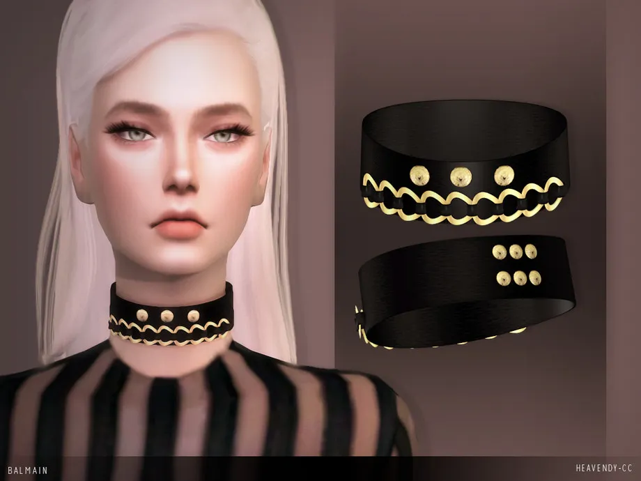 Balmain Choker - Heavendy-cc