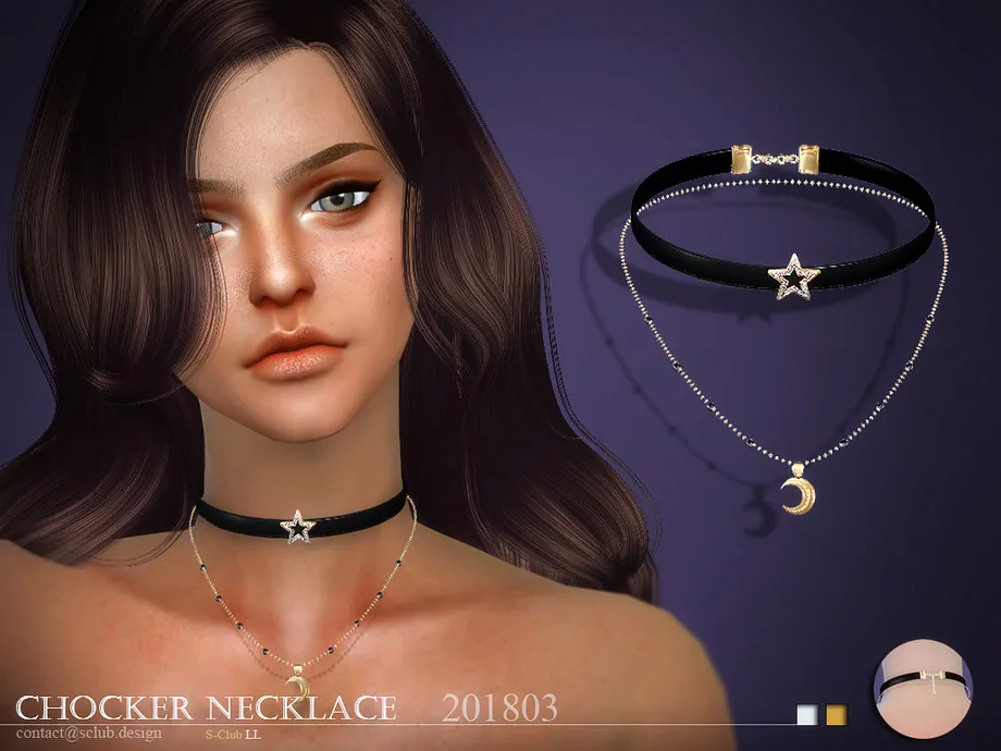 S-Club ts4 LL Necklace F 201803