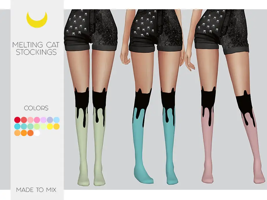Stockings - Melting Cat